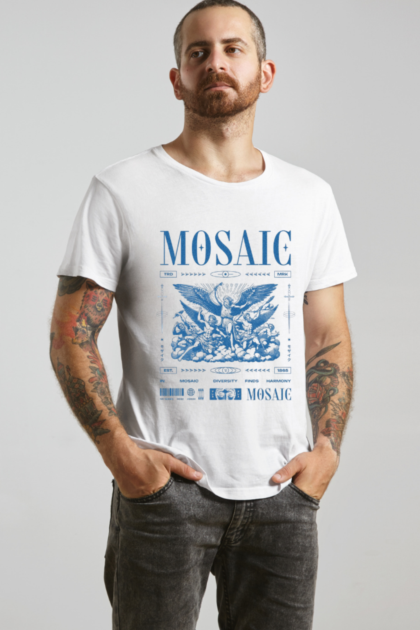 MOSAIC Tee – Unity in Chaos