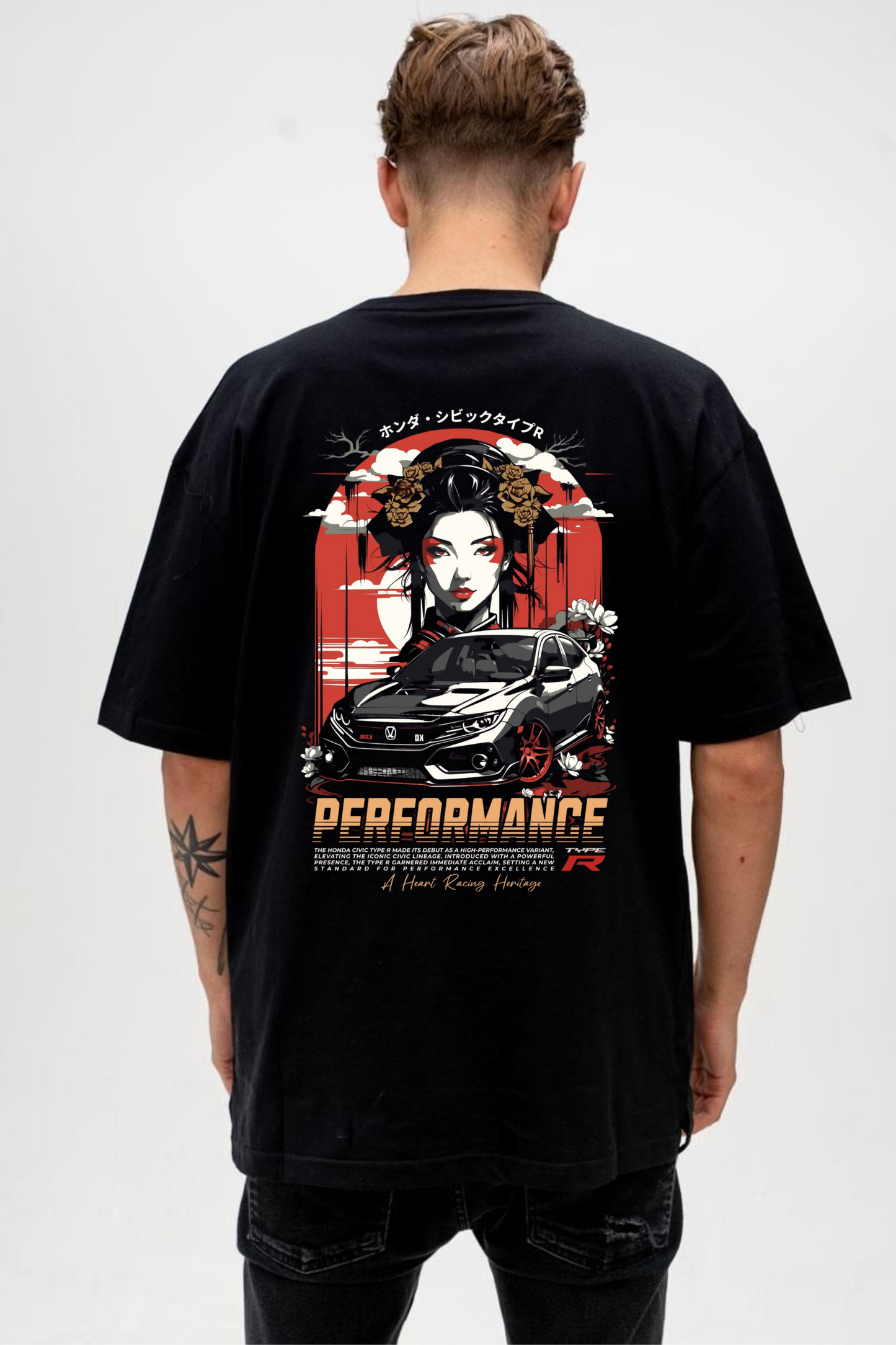 Performance R" JDM Heritage Oversized Tee