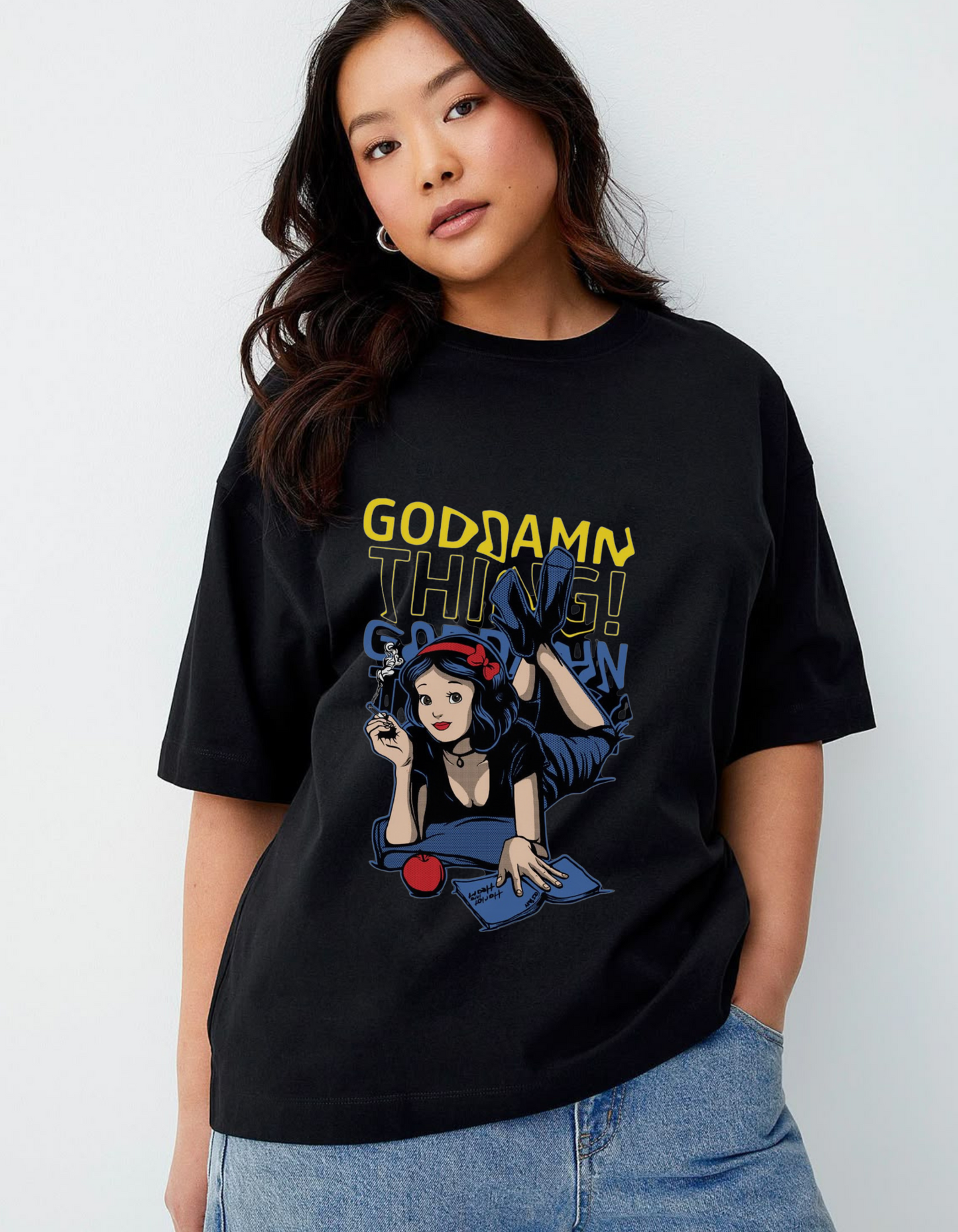 Goddamn Thing" Rebel Snow Tee