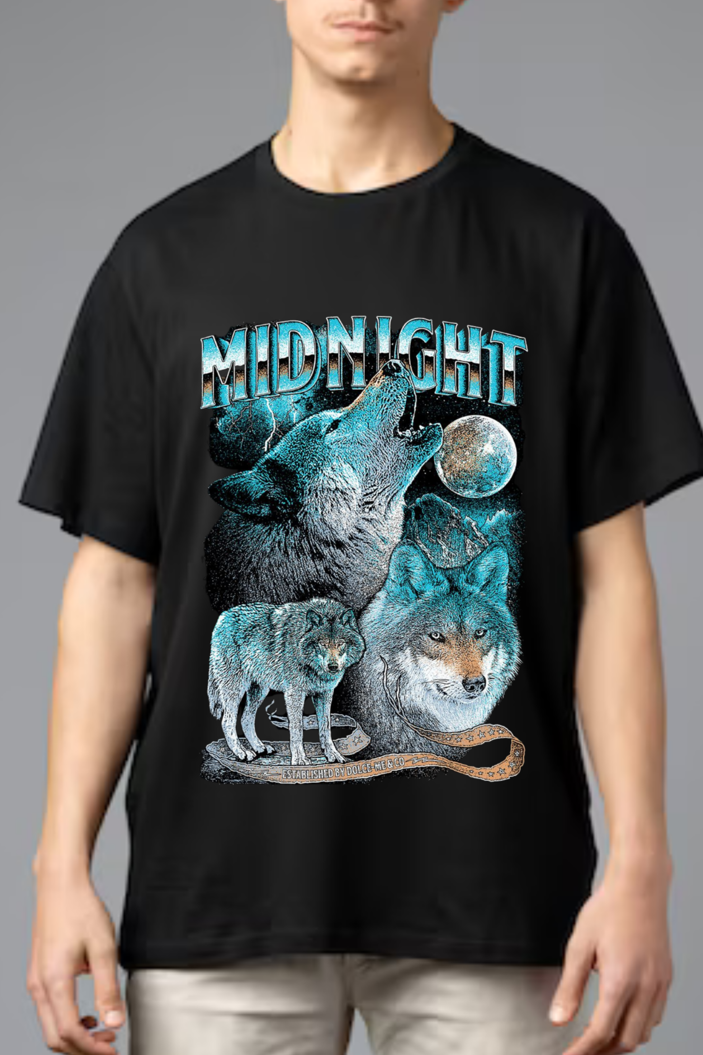 Midnight Wolf Pack Graphic Tee
