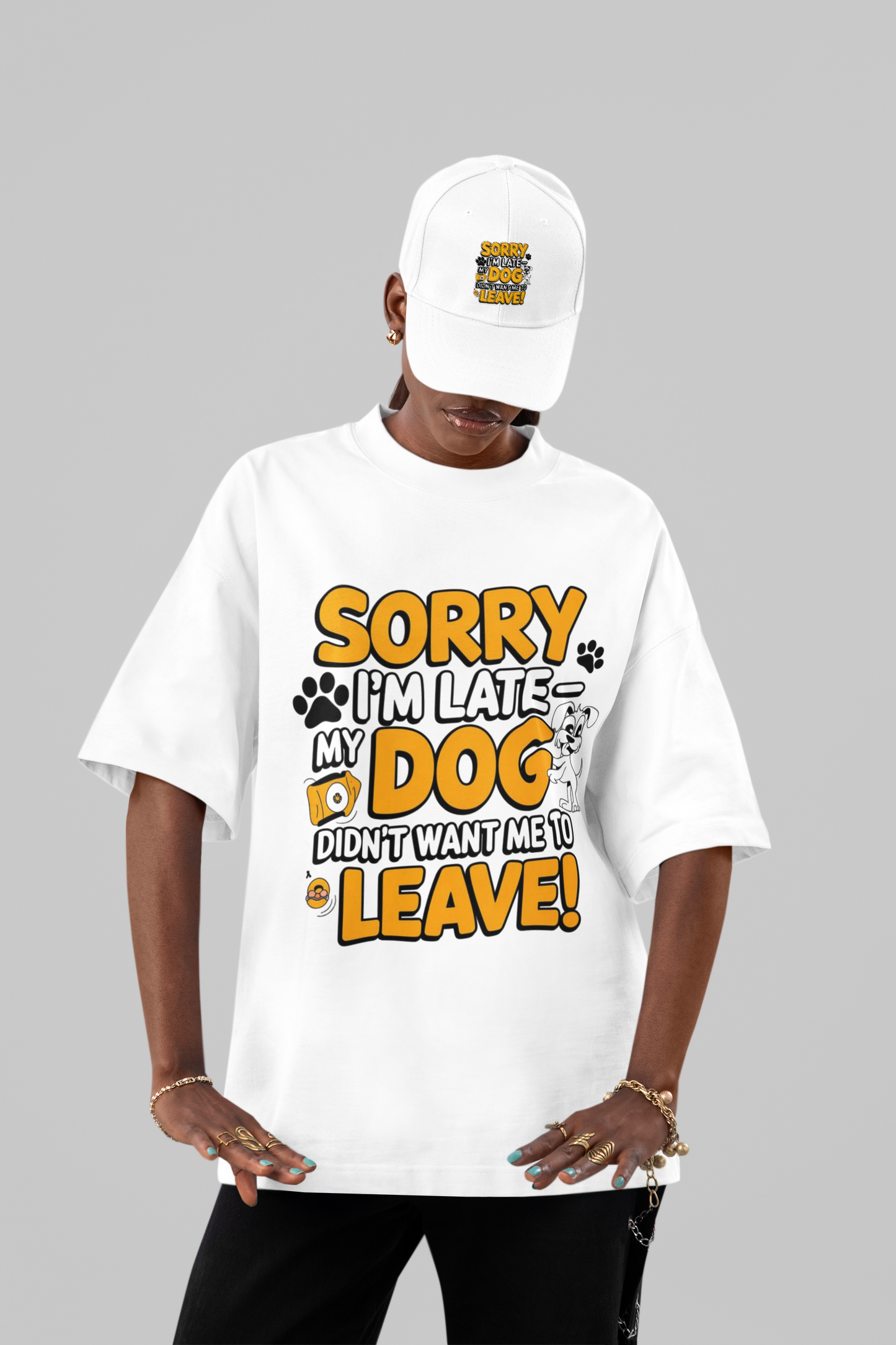 Sorry I'm Late" Dog Lovers Tee