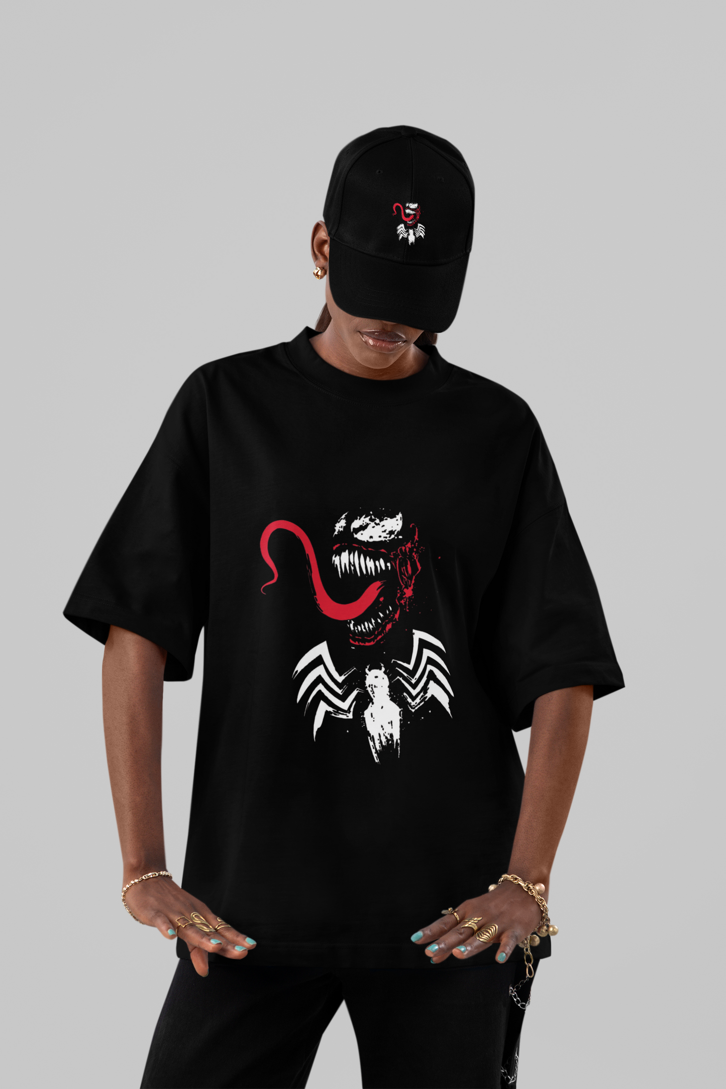 Venomous Grin Oversized Tee