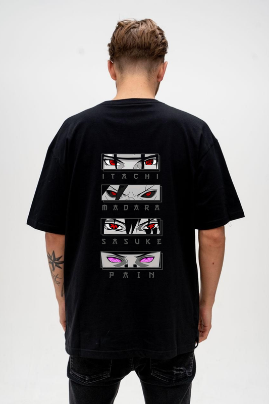 Eyes of Legends – Uchiha & Rinnegan Oversized  Tee