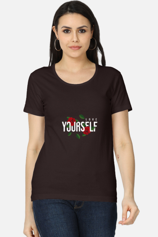 Love Yourself Rose Tee