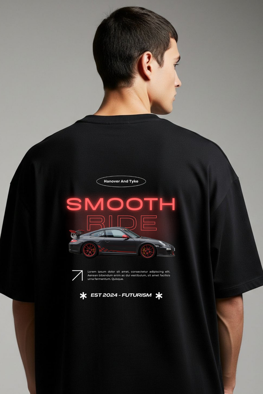 Smooth Ride Street Tee – Neon Drift Edition