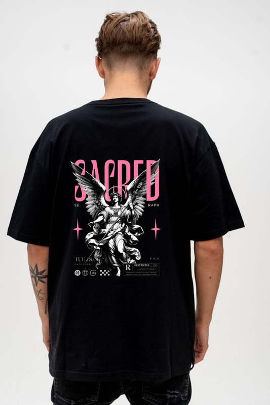 SACRED Seraph Oversized Graphic Tee