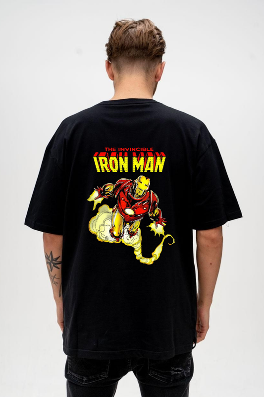 The Invincible Iron Man Retro Comic Tee