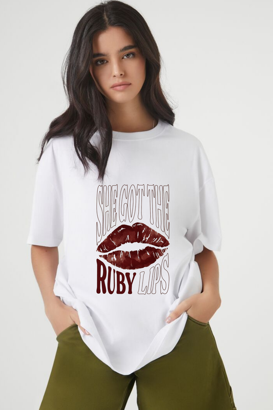 "She Got the Ruby Lips" Graphic Tee