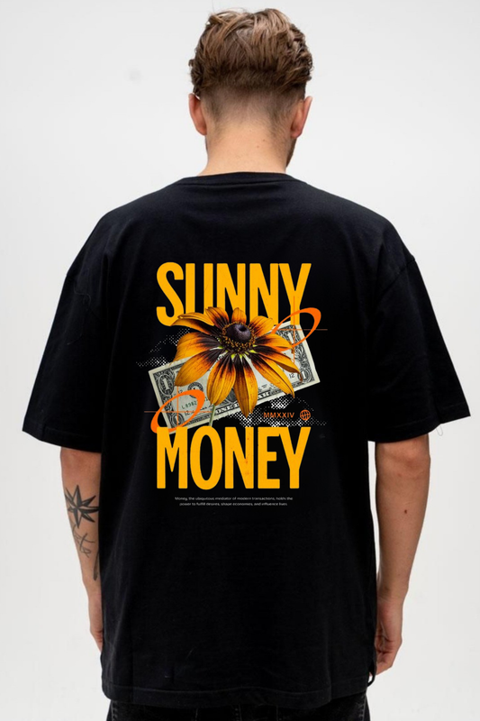Sunny Money" Botanical Streetwear Tee