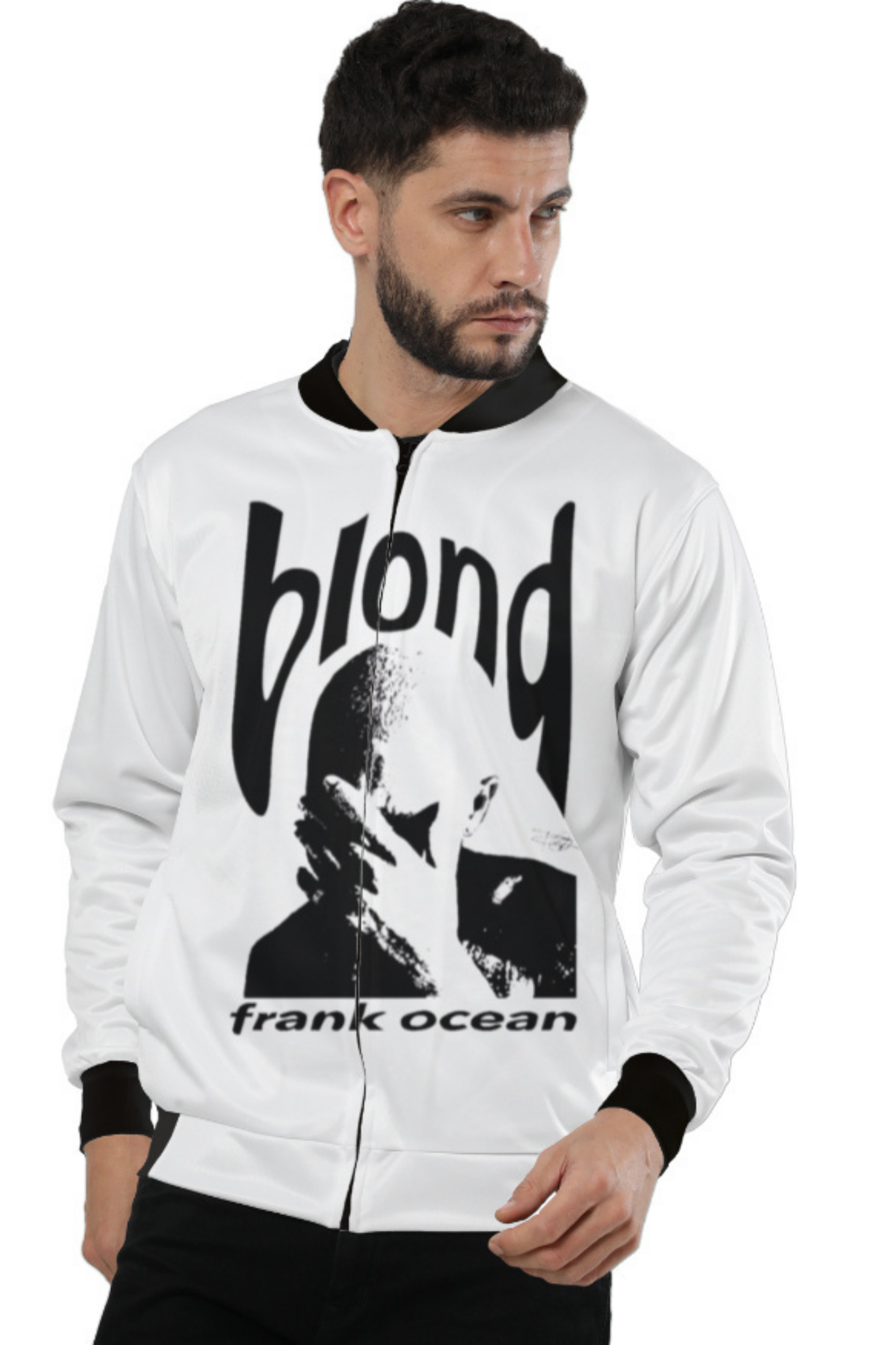 Frank Ocean Blonde Album Art Bomber Jacket