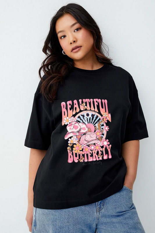 "Beautiful Butterfly" Graphic Tee