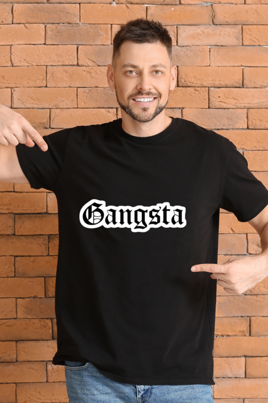 Gangsta Graphic Tee – Bold Street Style Statement