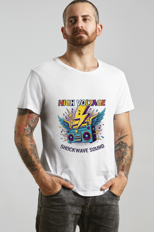 High Voltage Shockwave Sound Tee