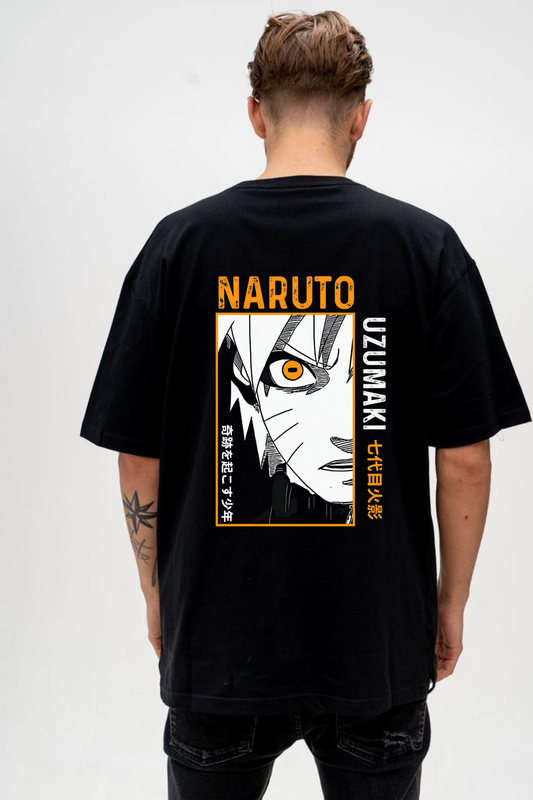 Naruto Uzumaki “Hokage Mode” Oversized Graphic Tee