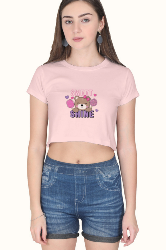Sweet Shine Crop Tee
