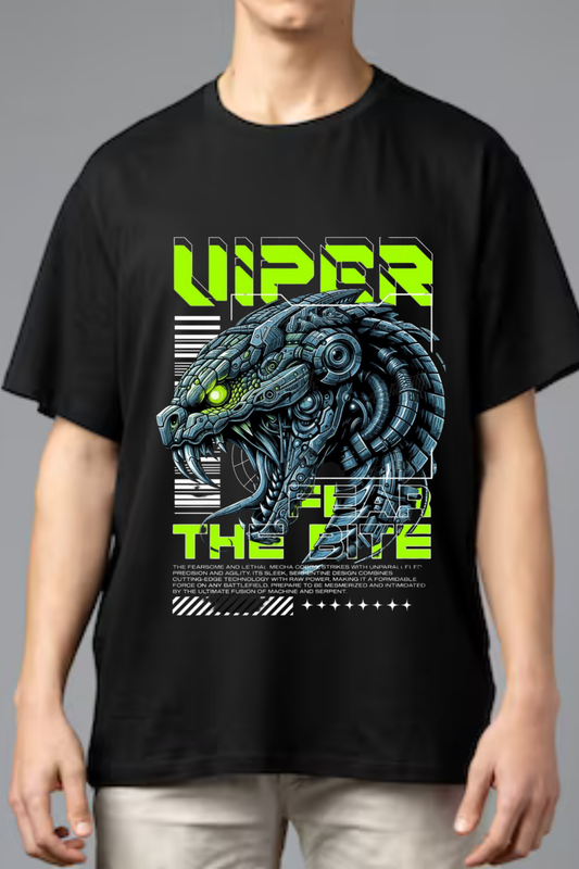 Viper: Fear the Bite Cyber Serpent Tee