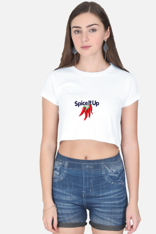 Bold & Playful Graphic Crop Top
