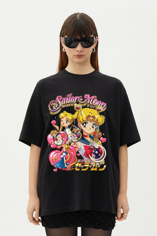 Sailor Moon Retro Anime Graphic Tee