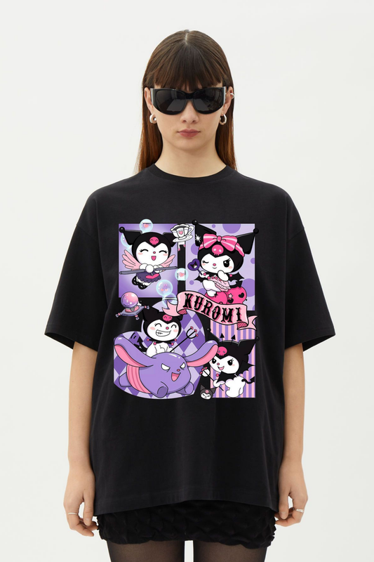 Sanrio Kuromi Collage Graphic Tee