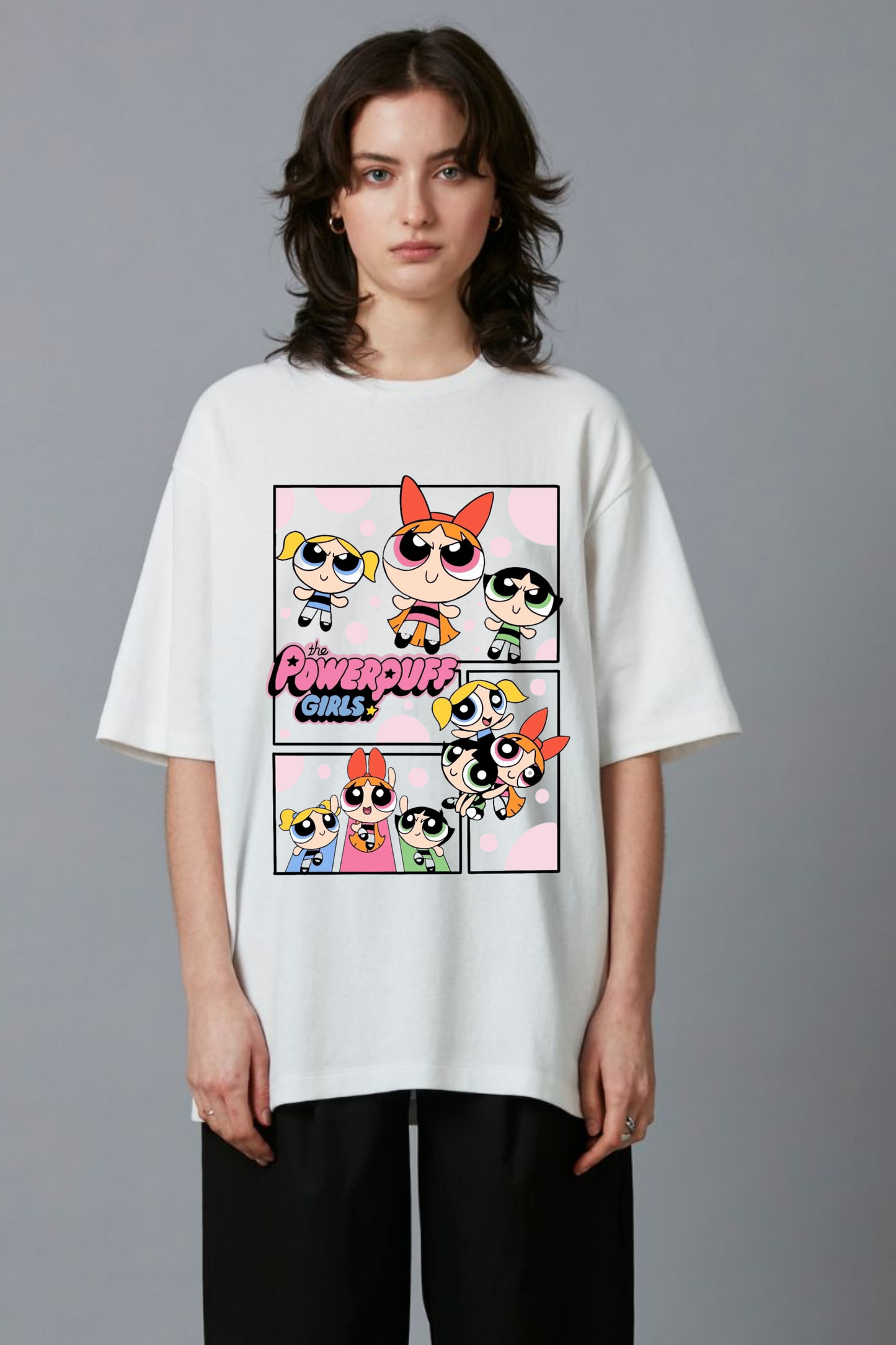 The Powerpuff Girls Retro Comic Book Tee