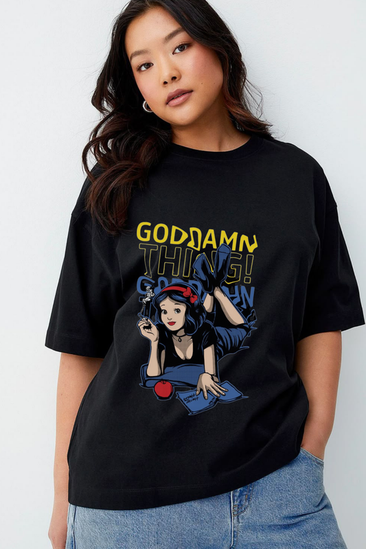 Goddamn Thing" Rebel Snow Tee
