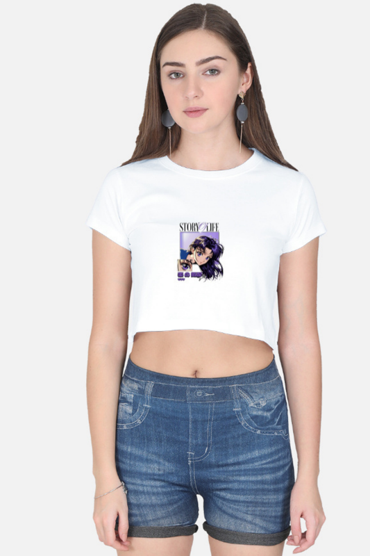The "Story of My Life" Crop Top