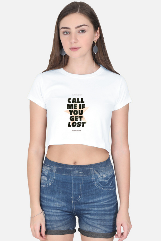 Tyler, The Creator 'CALL ME IF YOU GET LOST' Crop Top Tee