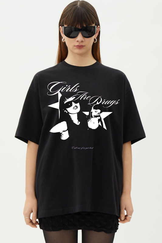 Y2K Rebel Star Graphic T-Shirt