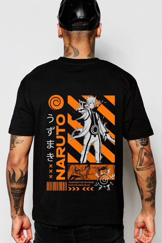 Naruto Uzumaki "Chakra Flow" Streetwear Tee