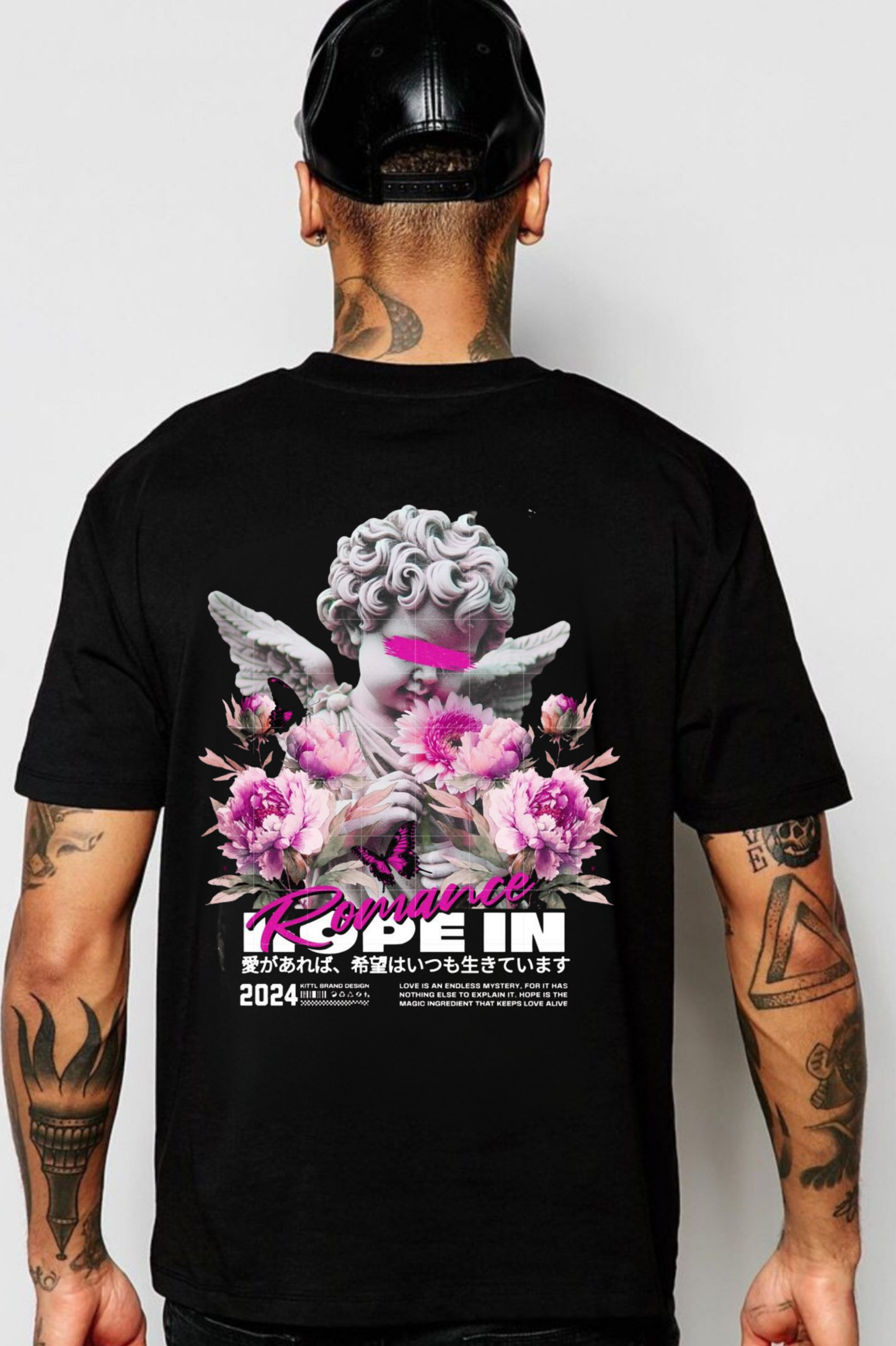 Blinded Cupid: Romance Hope Oversized Tee