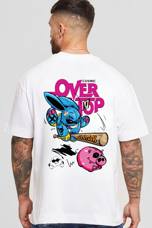 Cosmic Bunny Breakout Oversized Tee