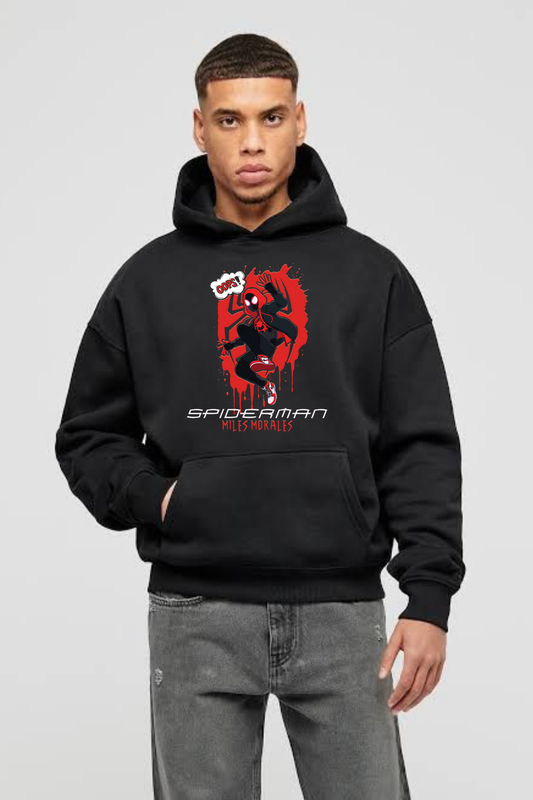 Web-Slinger Supreme | Miles Morales Graffiti Hoodie