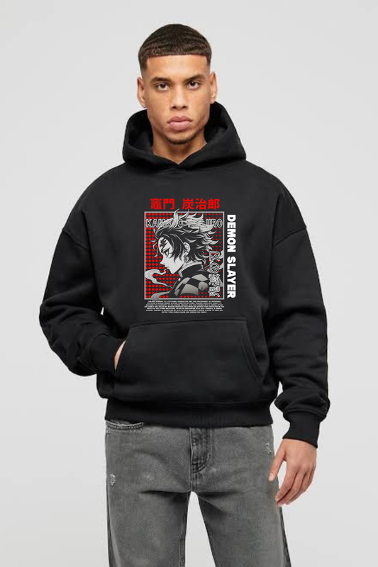 Tanjiro Kamado 'Breath of Water' Street Hoodie | Demon Slayer Corps