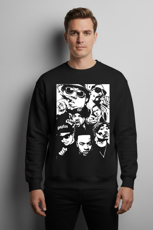Mount Rushmore of Rap Legends Sweatshirt