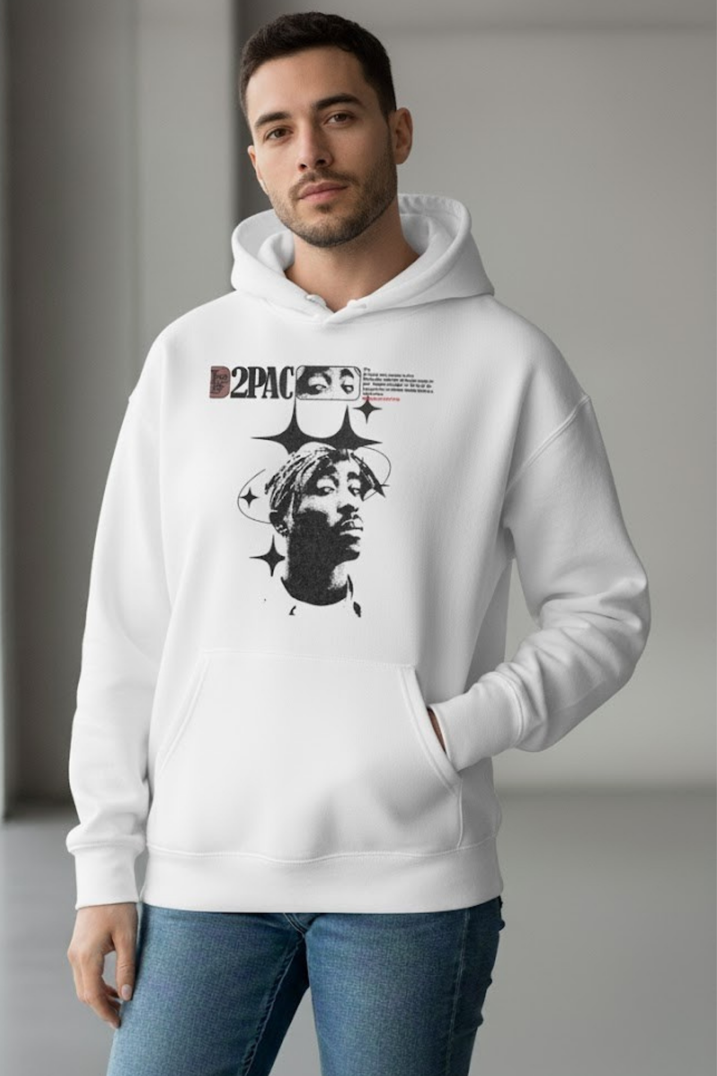 2PAC Starlight Graphic Hoodie
