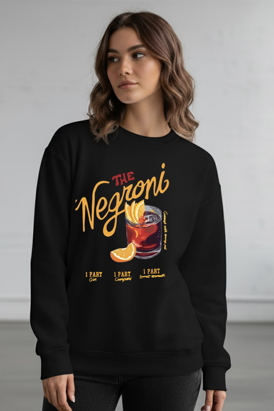 The Negroni Recipe Graphic Sweatshirt