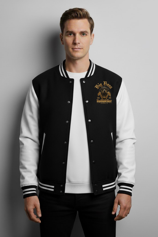 Big Boss" Rottweiler Varsity Jacket