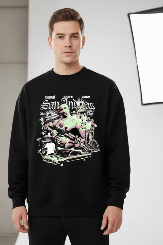 GTA: San Andreas Retro Graphic Sweatshirt