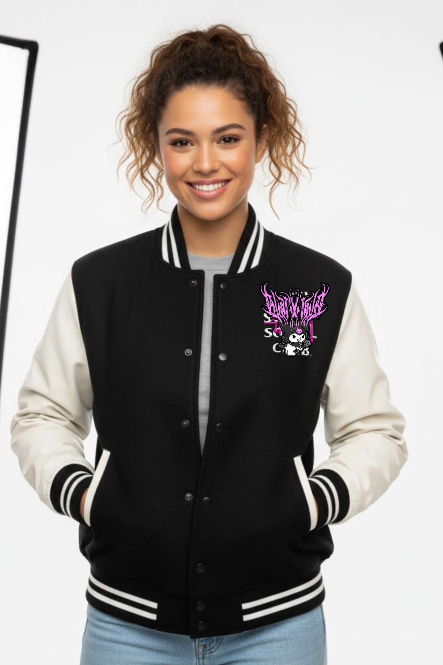 Fatal Charm" Varsity Jacket