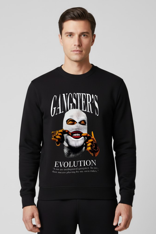 Gangster's Evolution Balaclava Sweatshirt