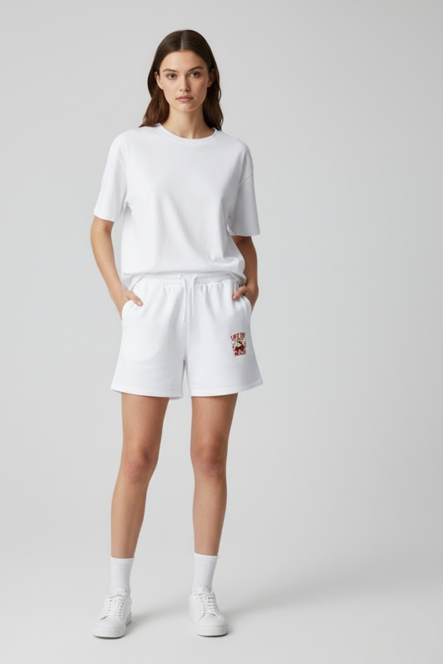 Retro Crest Varsity Fleece Shorts