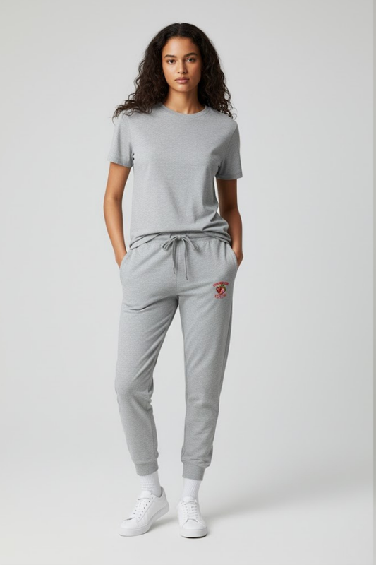 Strawberry Festival Grey Fleece Joggers