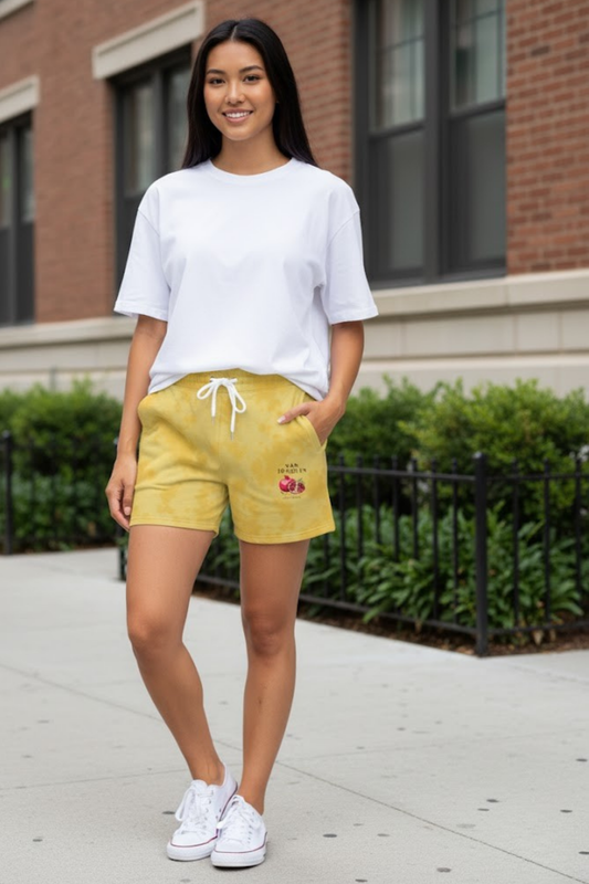 Golden Berry Summer Lounge Shorts