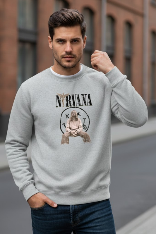 Nirvana 'In Utero' Grunge Crewneck Sweatshirt