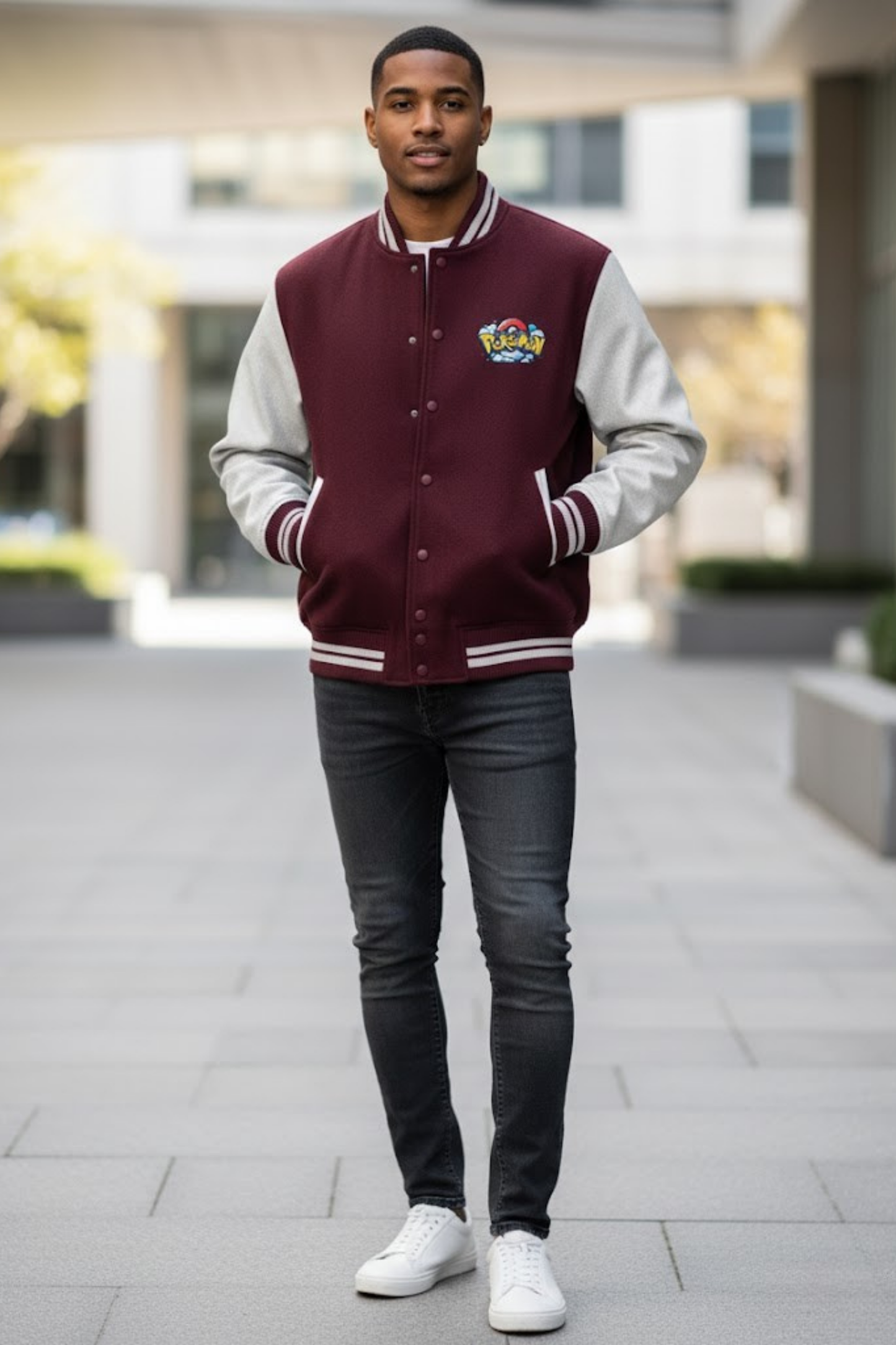 Pokémon Go Starter Varsity Jacket