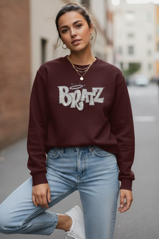 Y2K "Bratz" Angel Graphic Sweatshirt
