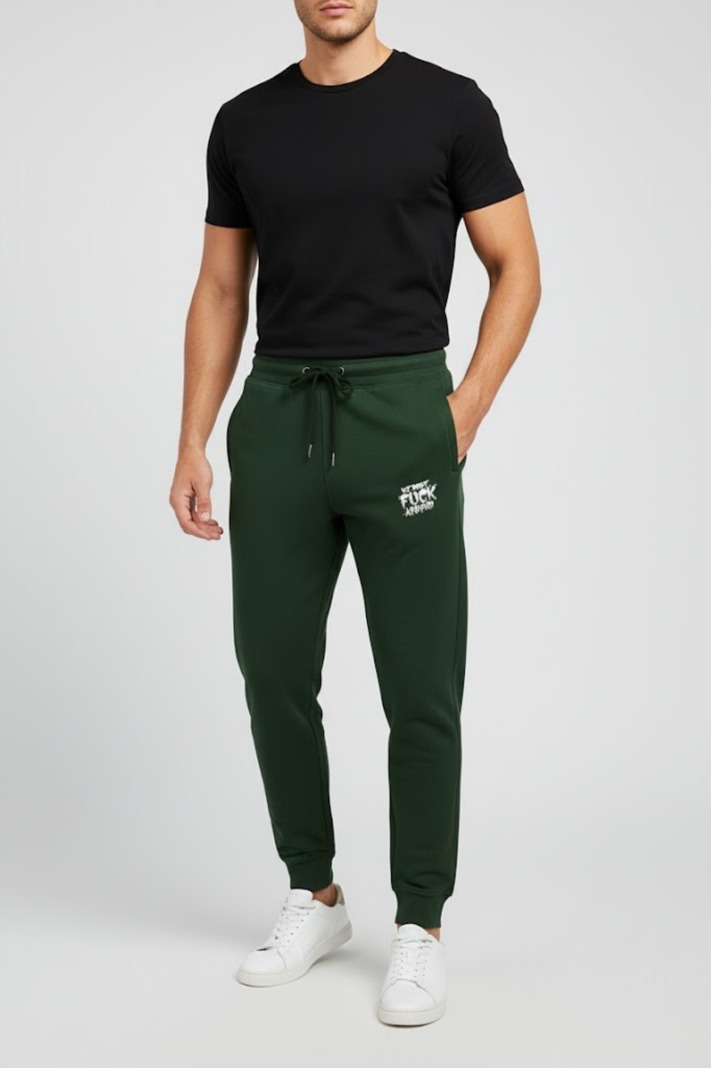 No-Nonsense Forest Green Joggers
