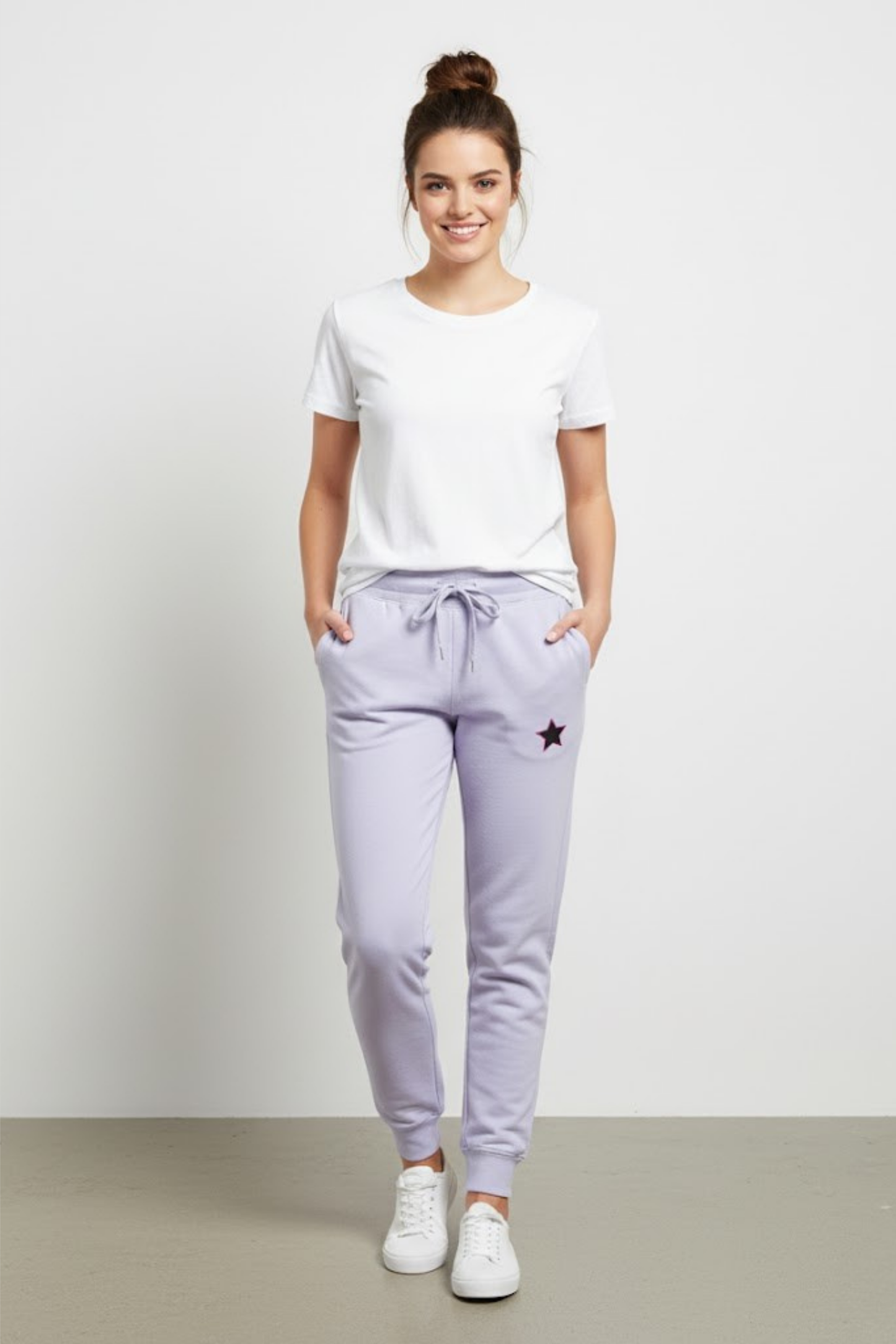 Solo Star Tapered Fleece Joggers