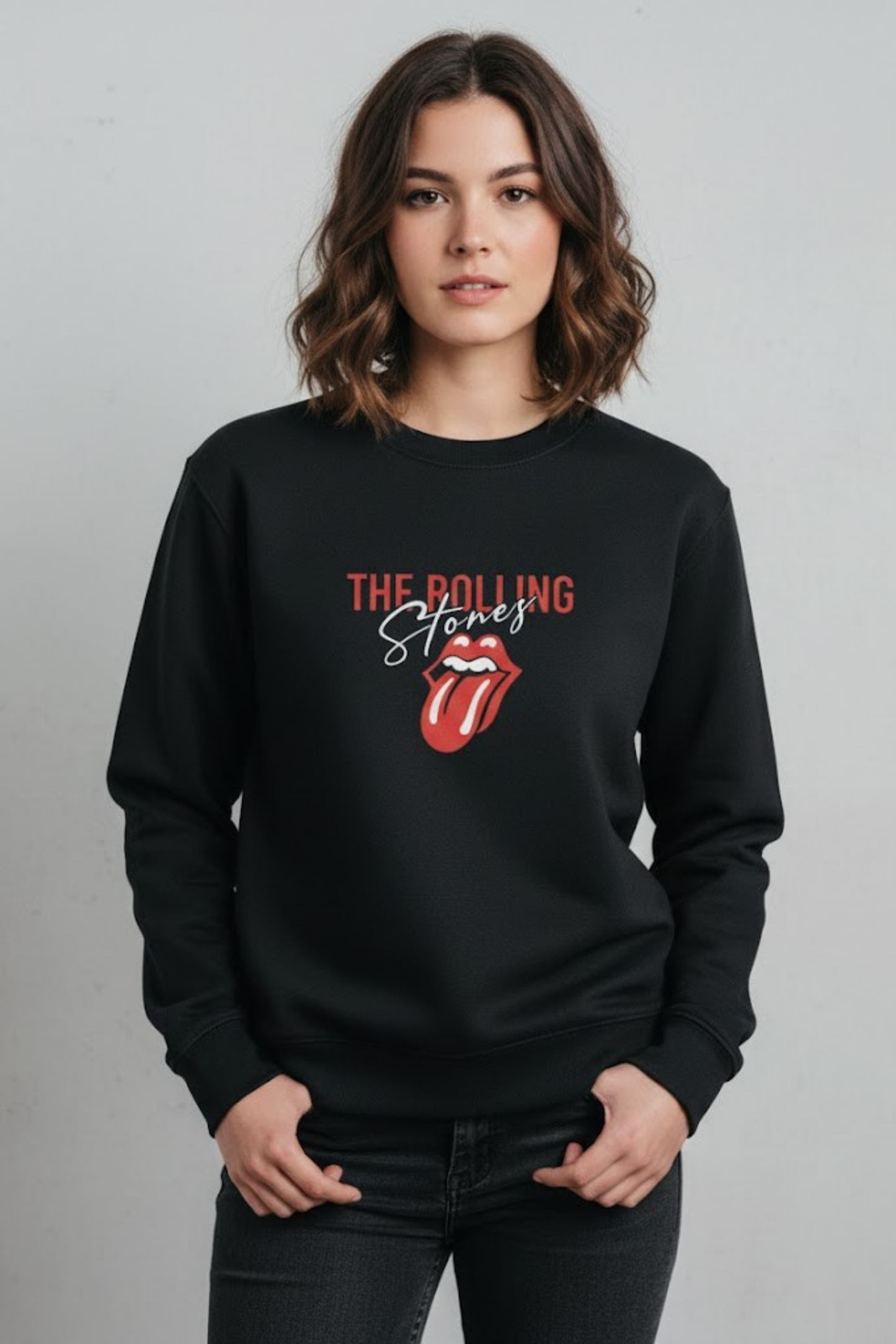 The Rolling Stones Classic Hot Lips Logo Sweatshirt