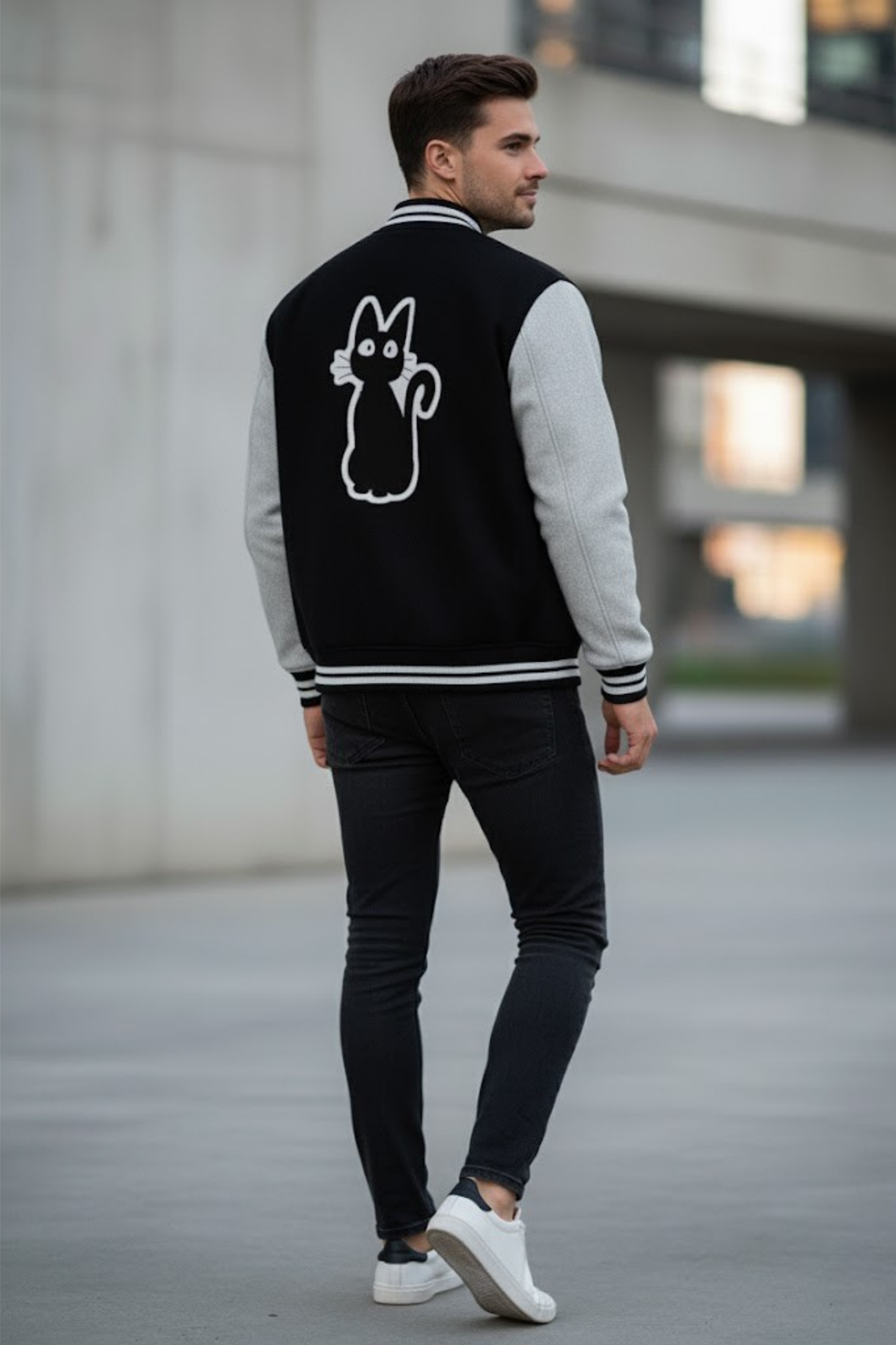 Ultimate Retro Pop Culture Varsity Jacket